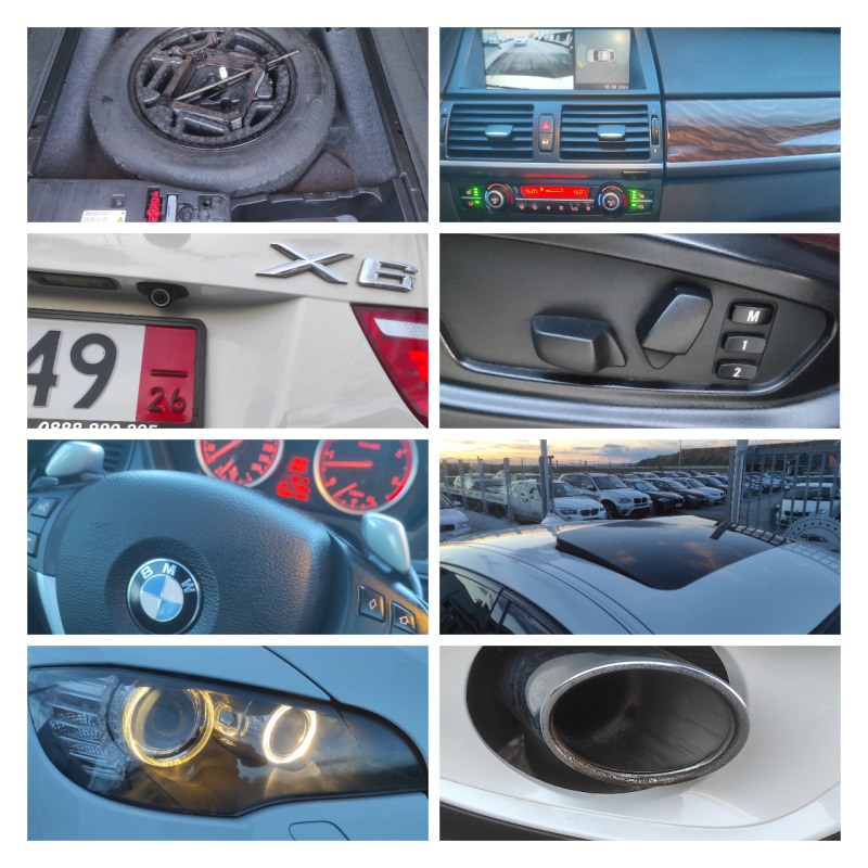 BMW X6 3.0D X-DRIVE SPORT PACK СМЕНЕНА ВЕРИГА КАМЕРА TOP!, снимка 17 - Автомобили и джипове - 45136665
