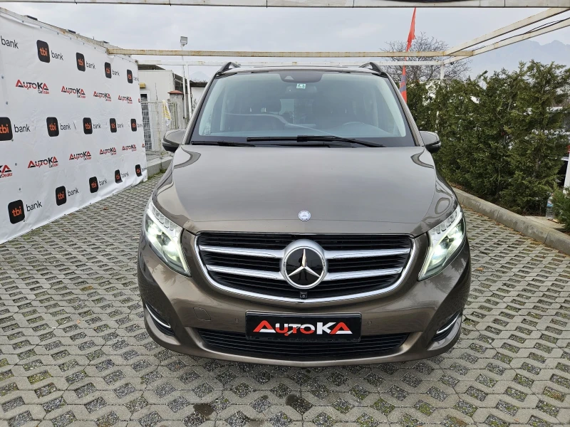 Mercedes-Benz V 250 2.2CDI-190кс= ДИСТРОНИК= 360= BURMESTER= OБДУХВАНЕ, снимка 1 - Бусове и автобуси - 48417619