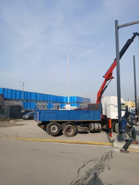 Volvo F12 Самосвал с кран 12 метра , снимка 6