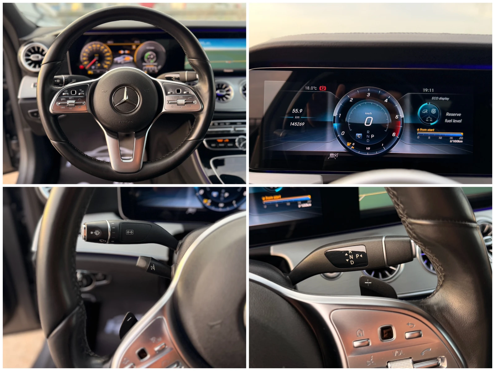 Mercedes-Benz CLS 400 d= 4Matic= Sport= Distronic= Burmester= Обдухване=, снимка 15 - Автомобили и джипове - 54195277