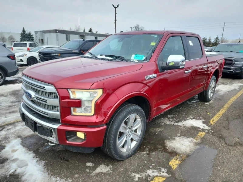Ford F150 * PLATINUM CREW CAB  * CARFAX * ФИНАНСИРАНЕ 