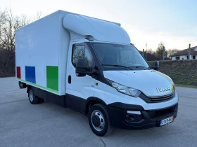 Iveco 35c18 3.0* HI-MATIC* БОРД* ФУРГОН+ ЩОРА* КЛИМА* 3.5т, снимка 2