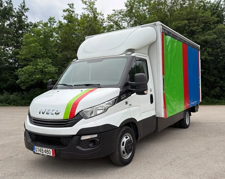 Iveco 35c18 3.0* HI-MATIC* БОРД* ФУРГОН+ ЩОРА* КЛИМА* 3.5т