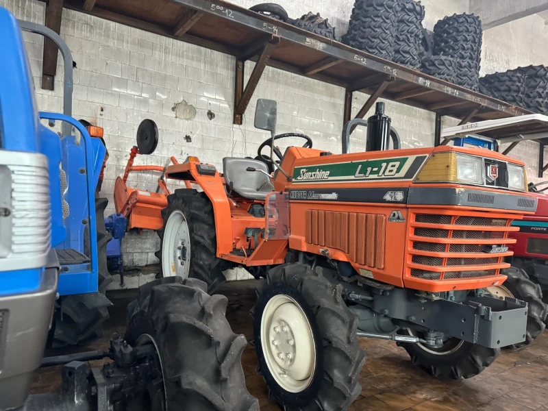 Трактор Kubota L1-18, снимка 2 - Селскостопанска техника - 47199159