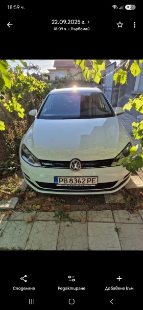 VW Golf 1.4 TGI BLUEMOTION METAN, снимка 1