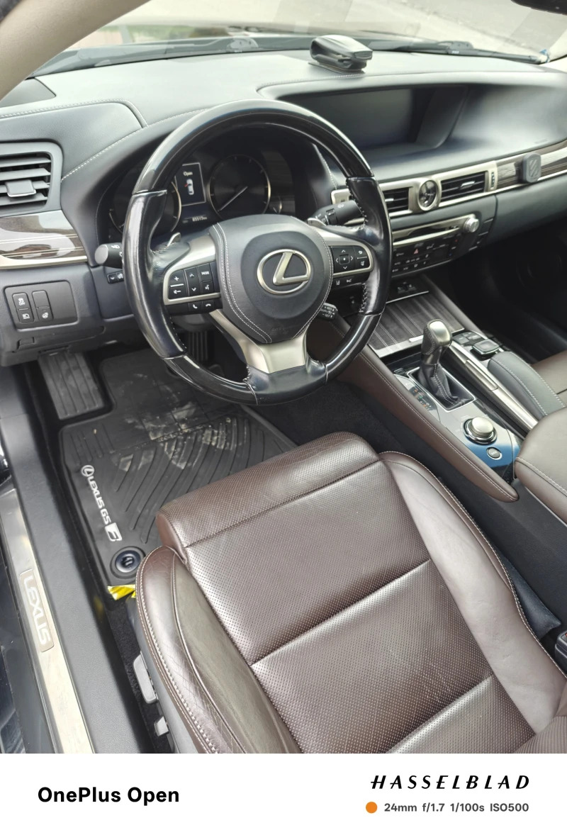 Lexus GS 350 Luxury/Distronic/BSM/LED/Full, снимка 5 - Автомобили и джипове - 43454361