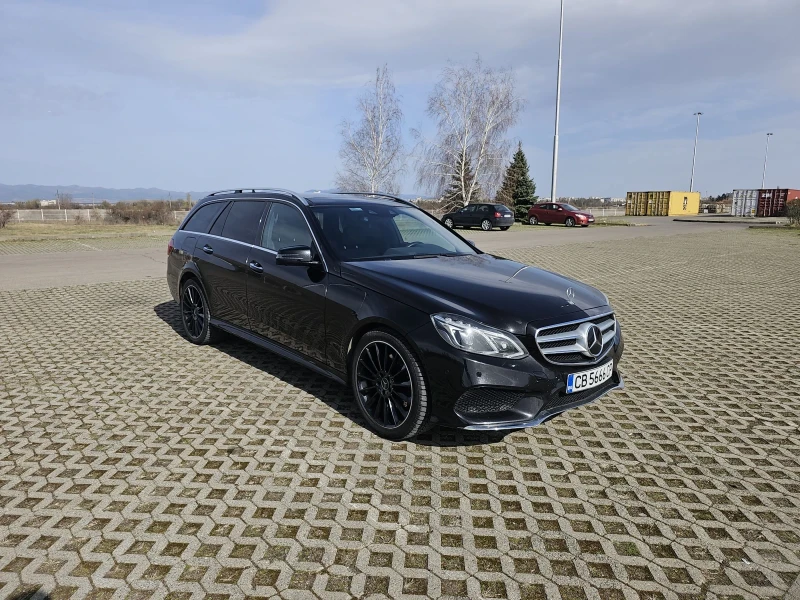 Mercedes-Benz E 350 AMG , 9G tronic, Pano, снимка 1 - Автомобили и джипове - 49512269