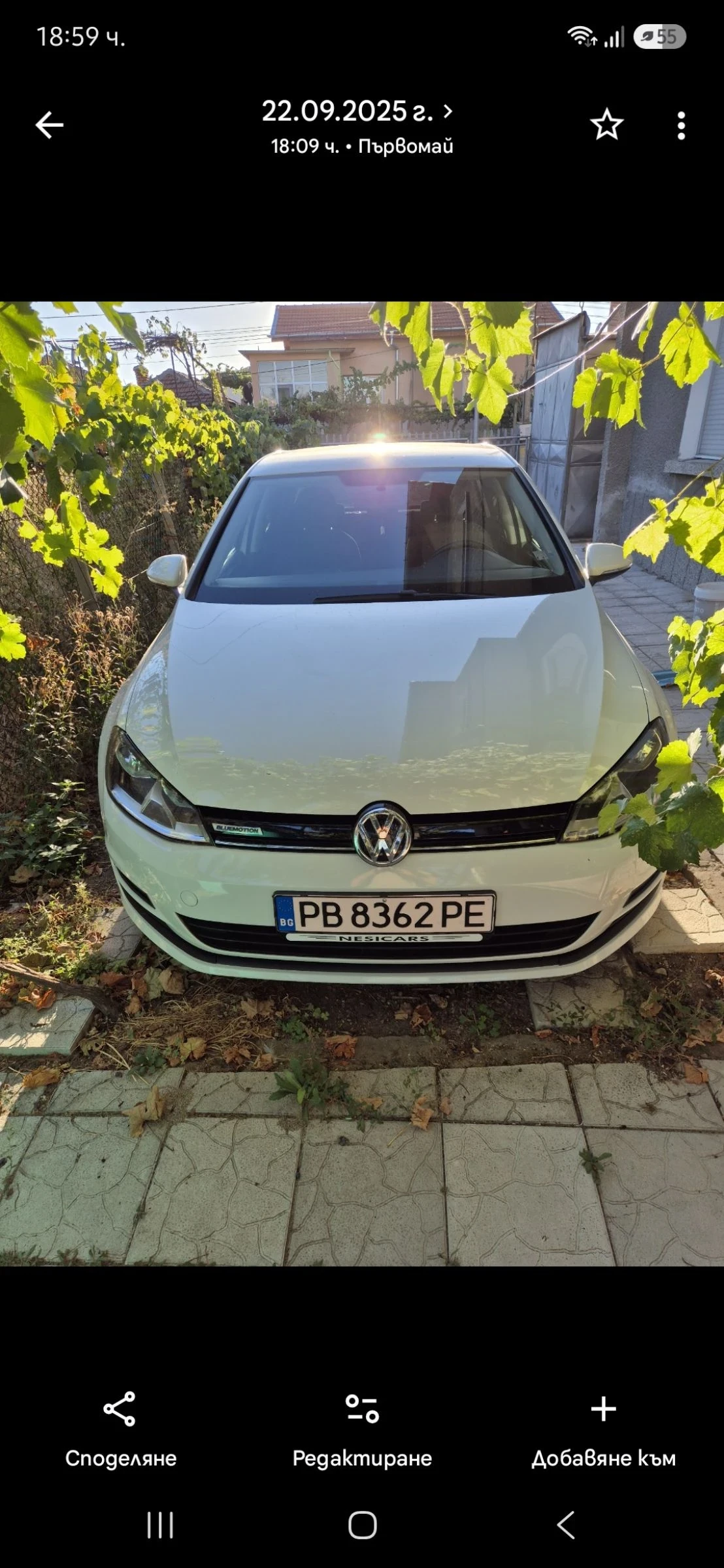 VW Golf 1.4 TGI BLUEMOTION METAN