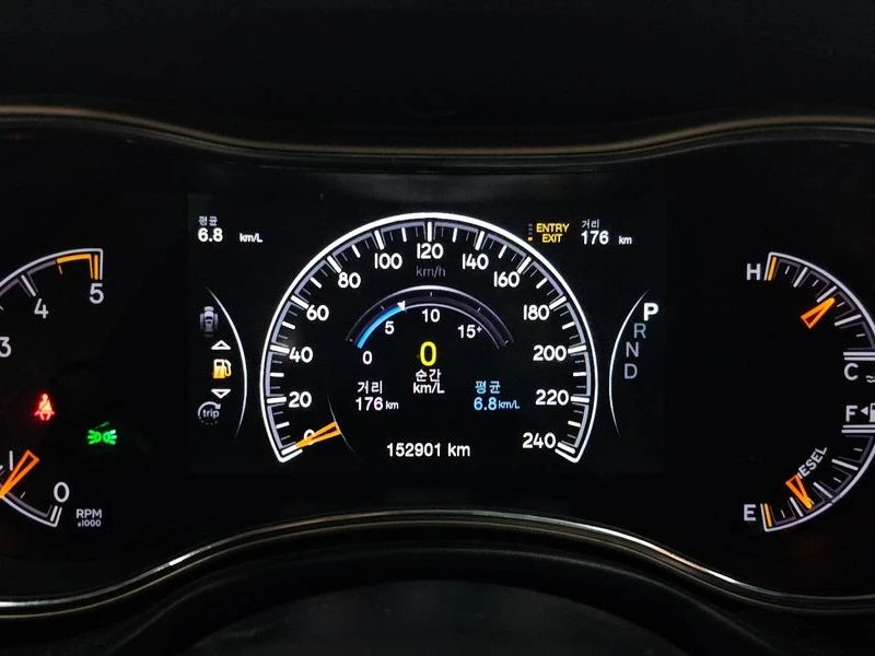 Jeep Cherokee 3.0 Diesel Overland| 240к.с.| ВКЛ.ТЕХНОТЕСТ, снимка 8 - Автомобили и джипове - 55644235