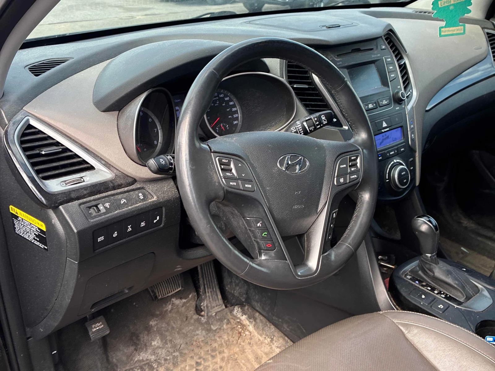 Hyundai Santa fe XL LUXURY * 3.3 V6 * СЕРВИЗНА ИСТОРИЯ * , снимка 6 - Автомобили и джипове - 54659410