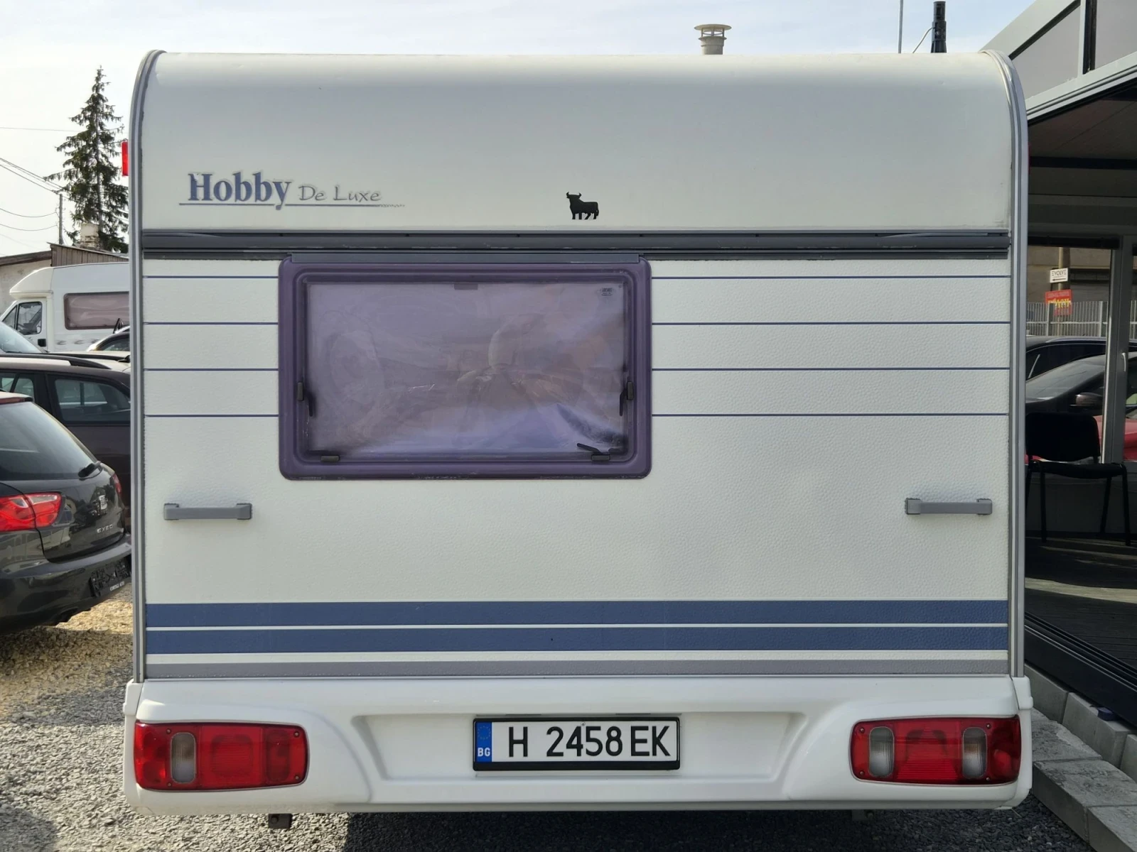 Каравана Hobby DE LUXE, снимка 5 - Каравани и кемпери - 56555822