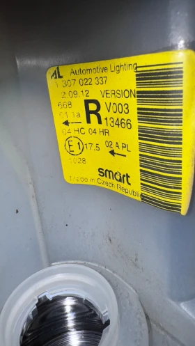 Оригинални Фарове зa Smart  - 1307022337, снимка 2