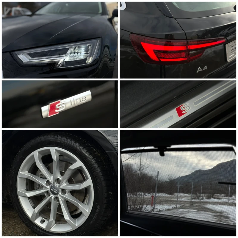 Audi A4 2.0TDI S line LED Автомат, снимка 14 - Автомобили и джипове - 53101930