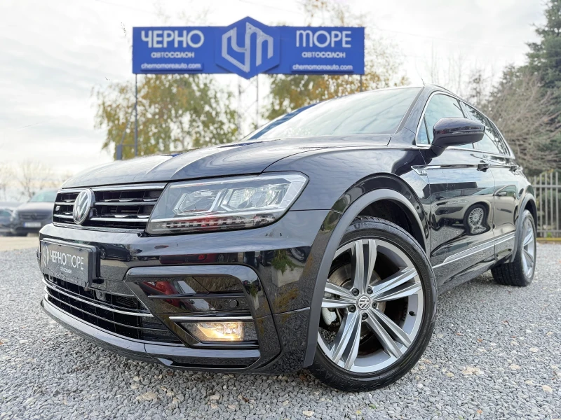 VW Tiguan 2.0 TDI 150kc R-Line Sport MT6 Led Keyless, снимка 3 - Автомобили и джипове - 52754683
