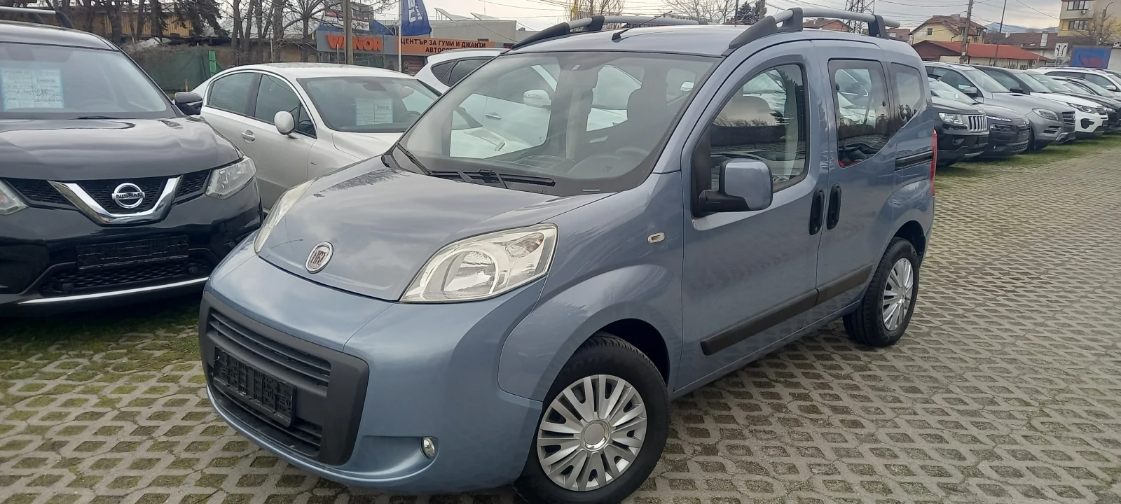Fiat Qubo 1.3D-95кс ИЗКЛЮЧИТЕЛНО СЕРВИ КНИЖК АВТОПИЛОТ КЛИМА