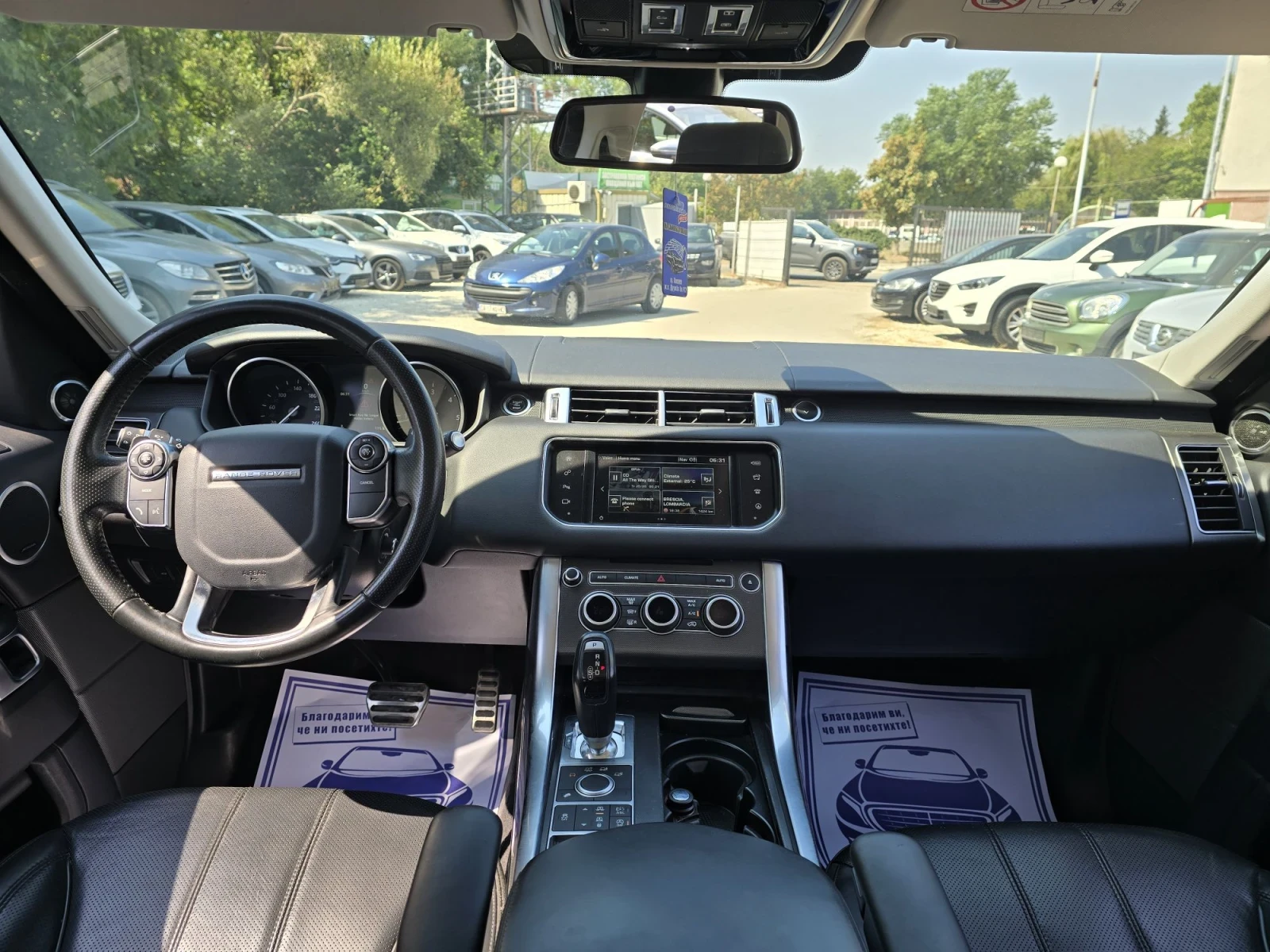 Land Rover Range Rover Sport 3.0D 307к.с Панорама Топ състояние , снимка 15 - Автомобили и джипове - 53620263