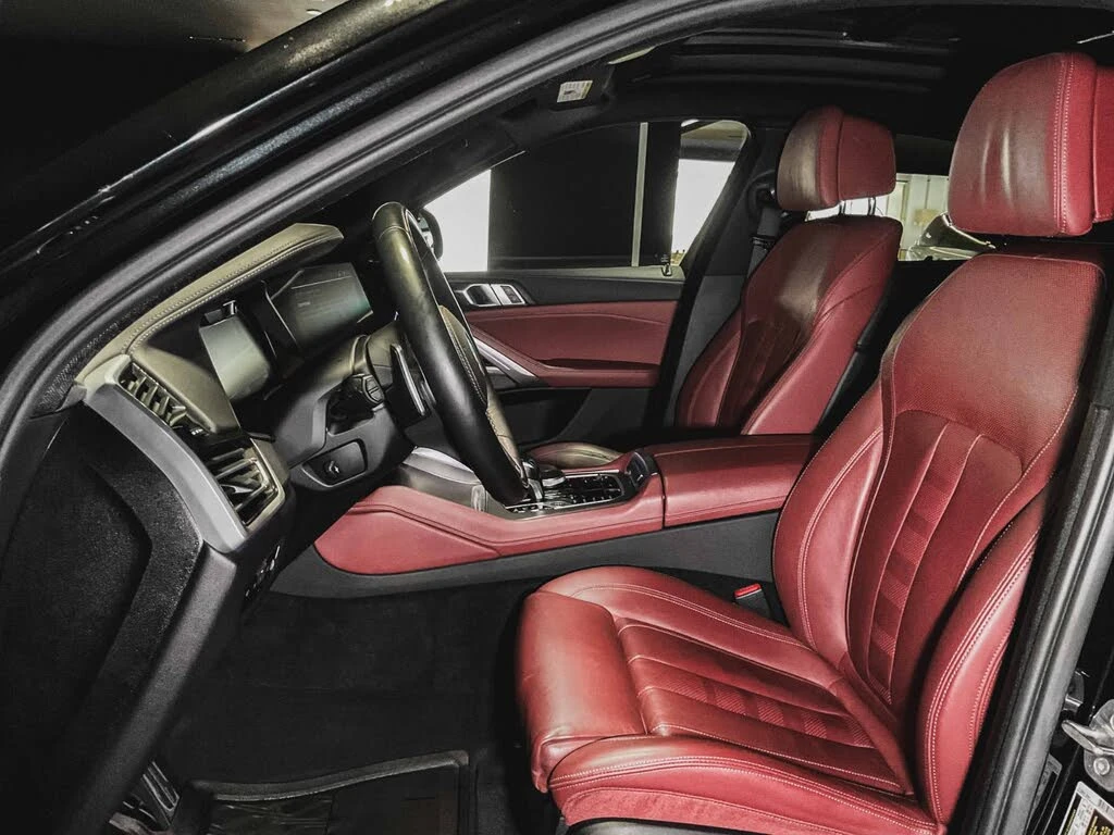 BMW X6 40i* M-SPORT* DISTRONIC* LASER* HARMAN* 360 КАМЕРИ, снимка 9 - Автомобили и джипове - 54811986