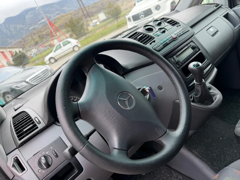 Mercedes-Benz Vito 2.2CDI Long* Климатик* 8+ 1 места, снимка 4 - Бусове и автобуси - 53410307