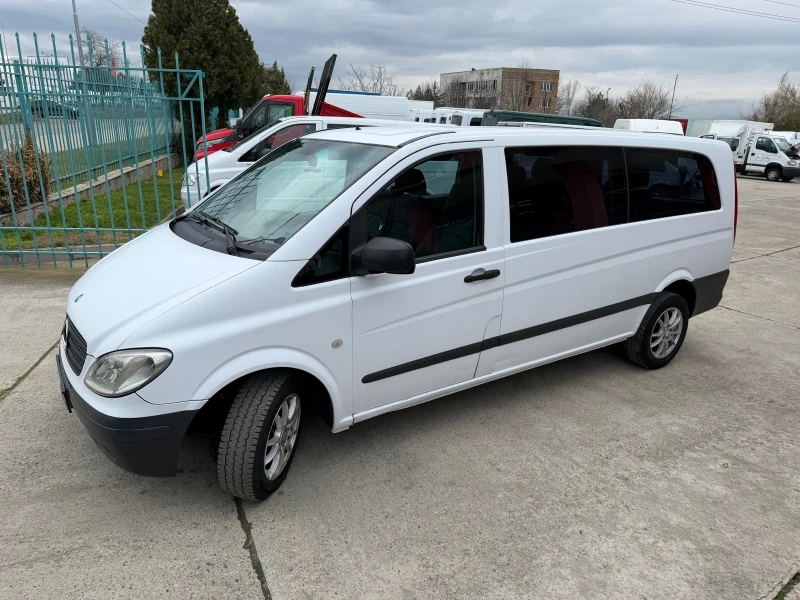 Mercedes-Benz Vito 2.2CDI Long* Климатик* 8+ 1 места, снимка 3 - Бусове и автобуси - 53410307