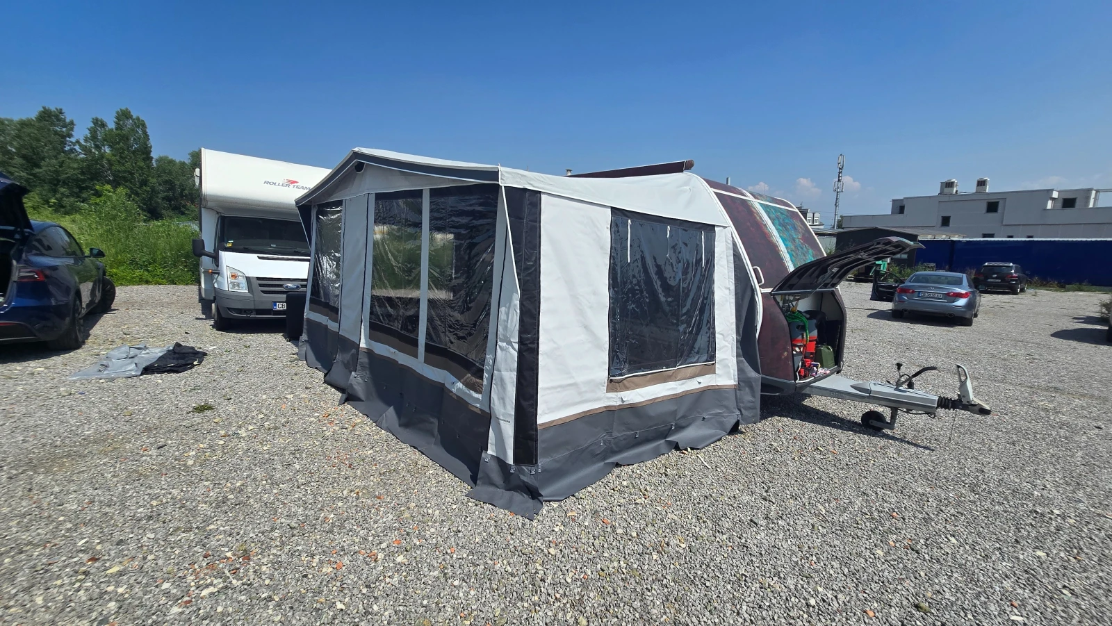 Каравана Weinsberg CaraTwo 450FU Мувър, Солар, Форселт и др - изображение 4