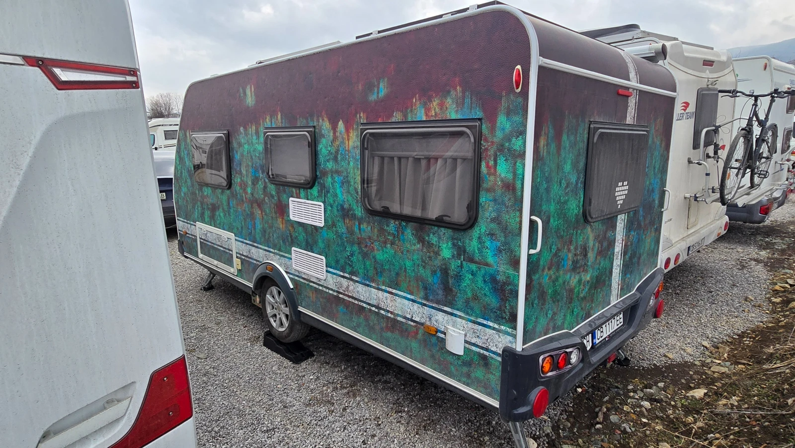 Каравана Weinsberg CaraTwo 450FU Мувър, Солар, Форселт и др - изображение 3