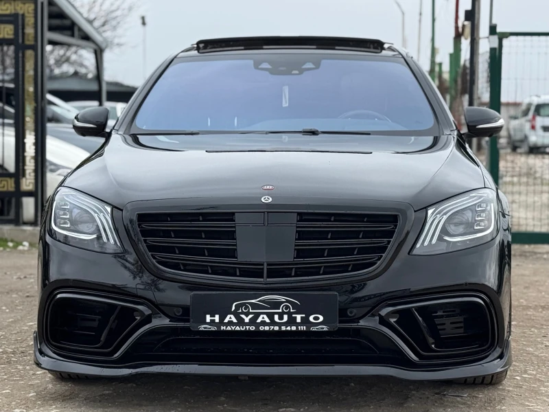 Mercedes-Benz S 350 d= LONG= BRABUS= FACELIFT= 3XTV= HUD= 360* = PANO=, снимка 2 - Автомобили и джипове - 49348149