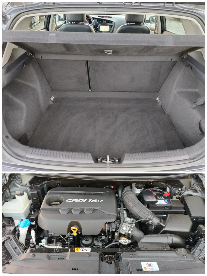 Kia Ceed 1.4CRDI-90к.с/НАВИГАЦИЯ/КАМЕРА/КОЖА/ПАНОРАМА!!! , снимка 17 - Автомобили и джипове - 51705192