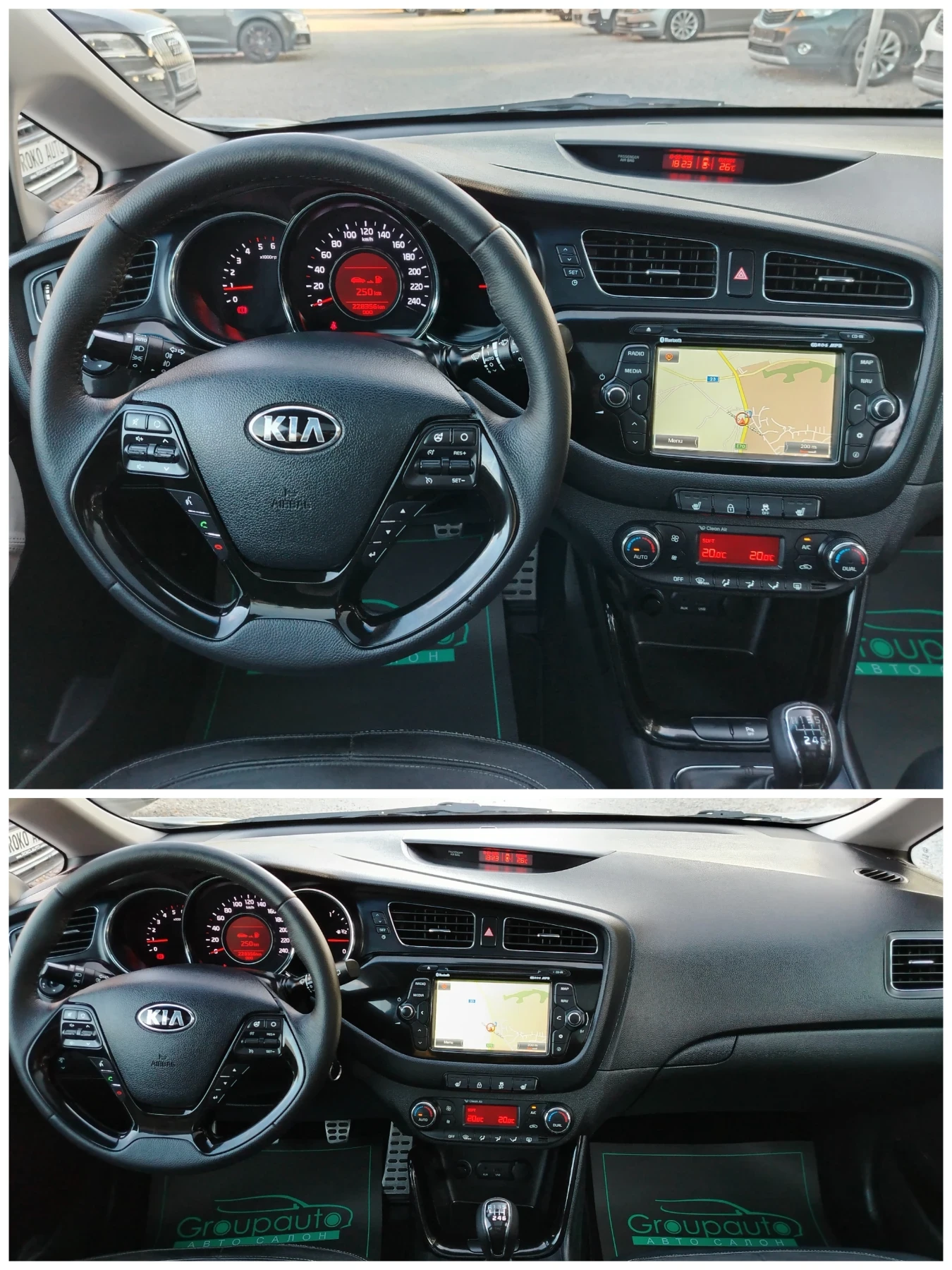 Kia Ceed 1.4CRDI-90к.с/НАВИГАЦИЯ/КАМЕРА/КОЖА/ПАНОРАМА!!!  | Mobile.bg — изображение 11