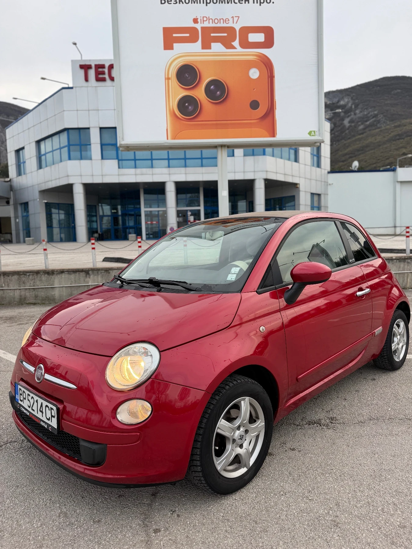 Fiat 500 Кабрио