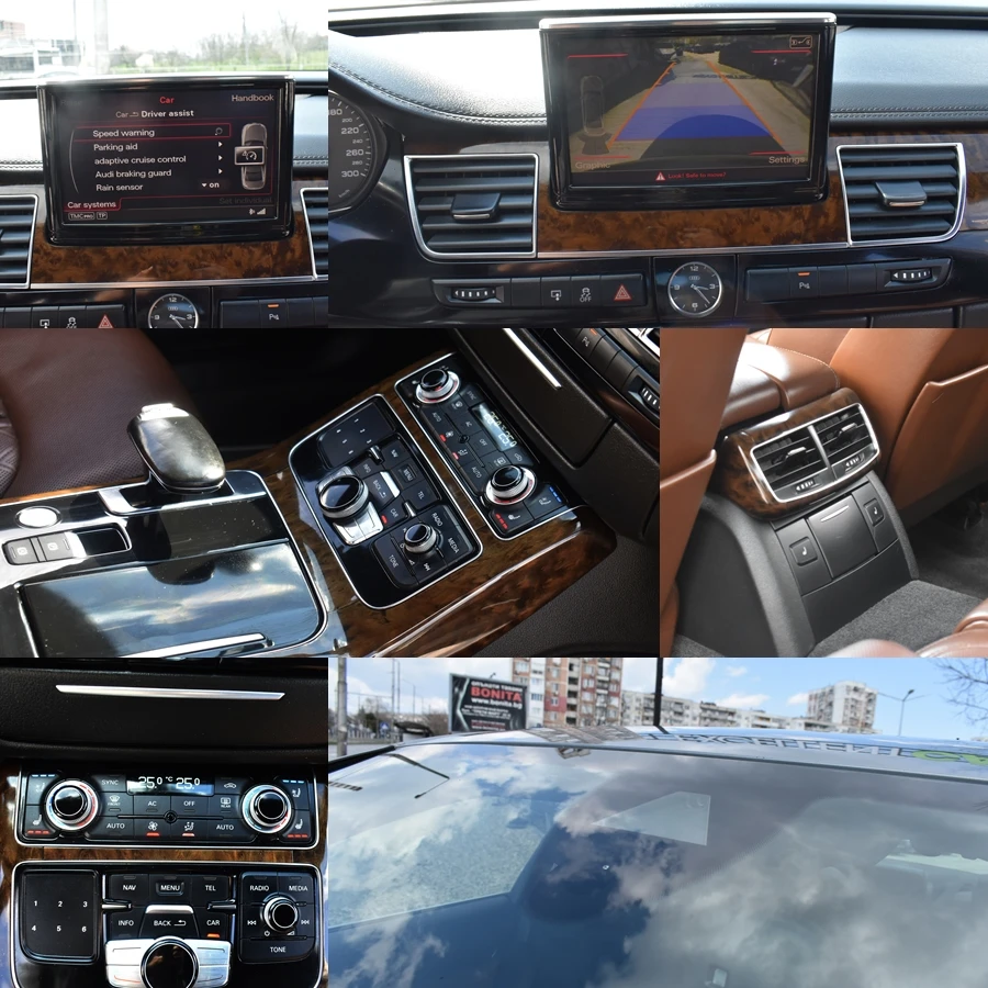 Audi A8 4.2TDI* EXCLUSIVE* ОБДУХВАНЕ* ПОДГРЕВИ* DISSTRONIC, снимка 17 - Автомобили и джипове - 54098831