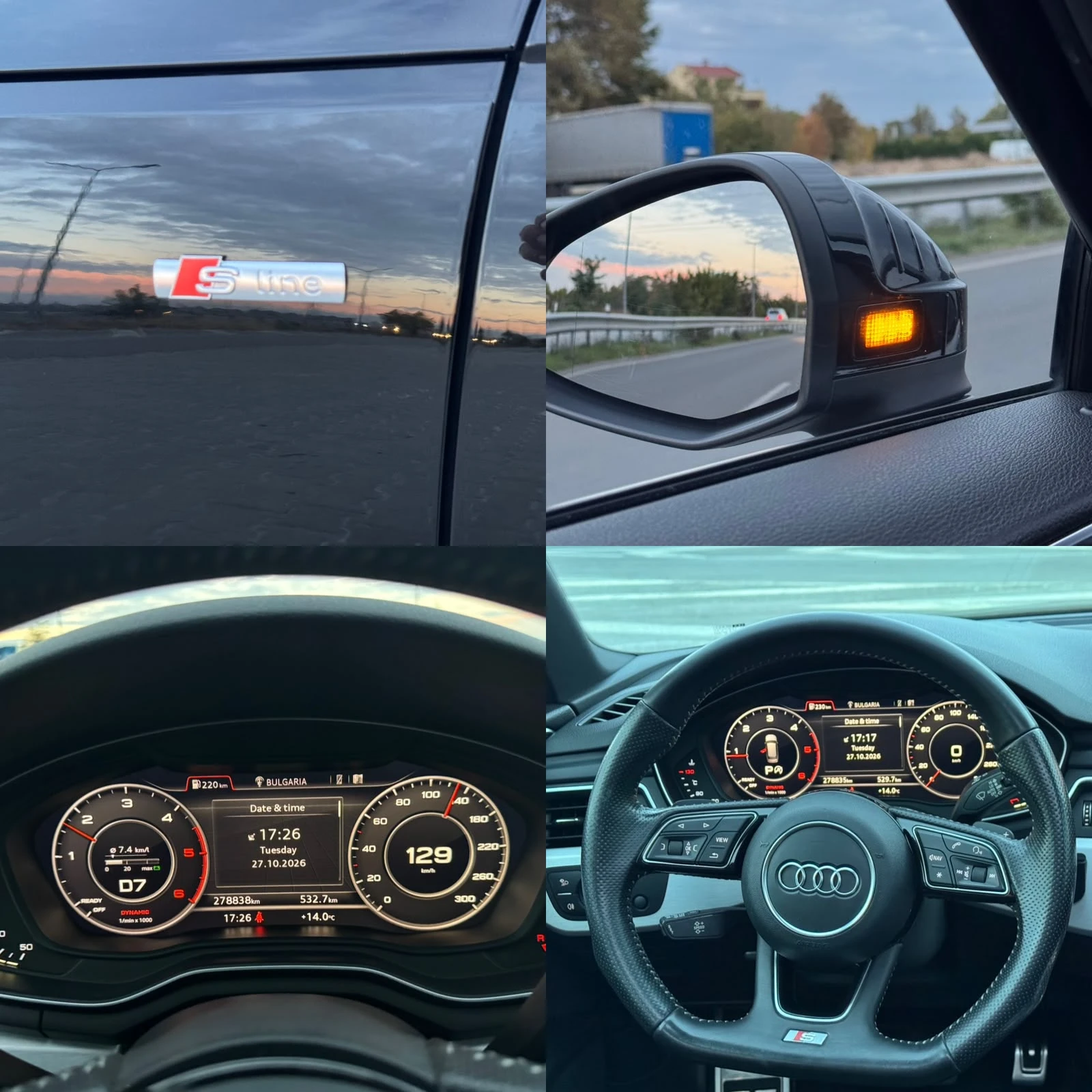 Audi A4 2.0TDI 3x S-Line::PANO::KEYLESS::DIGITAL, снимка 12 - Автомобили и джипове - 56700752