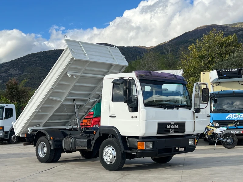 Man 8.163 Тристранен САМОСВАЛ 