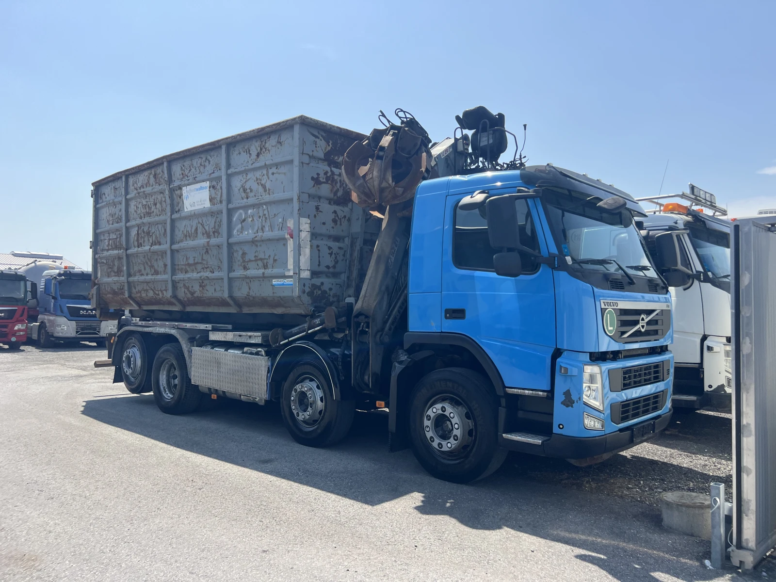 Volvo Fm 8х2, Кран, Нов внос, , , снимка 1