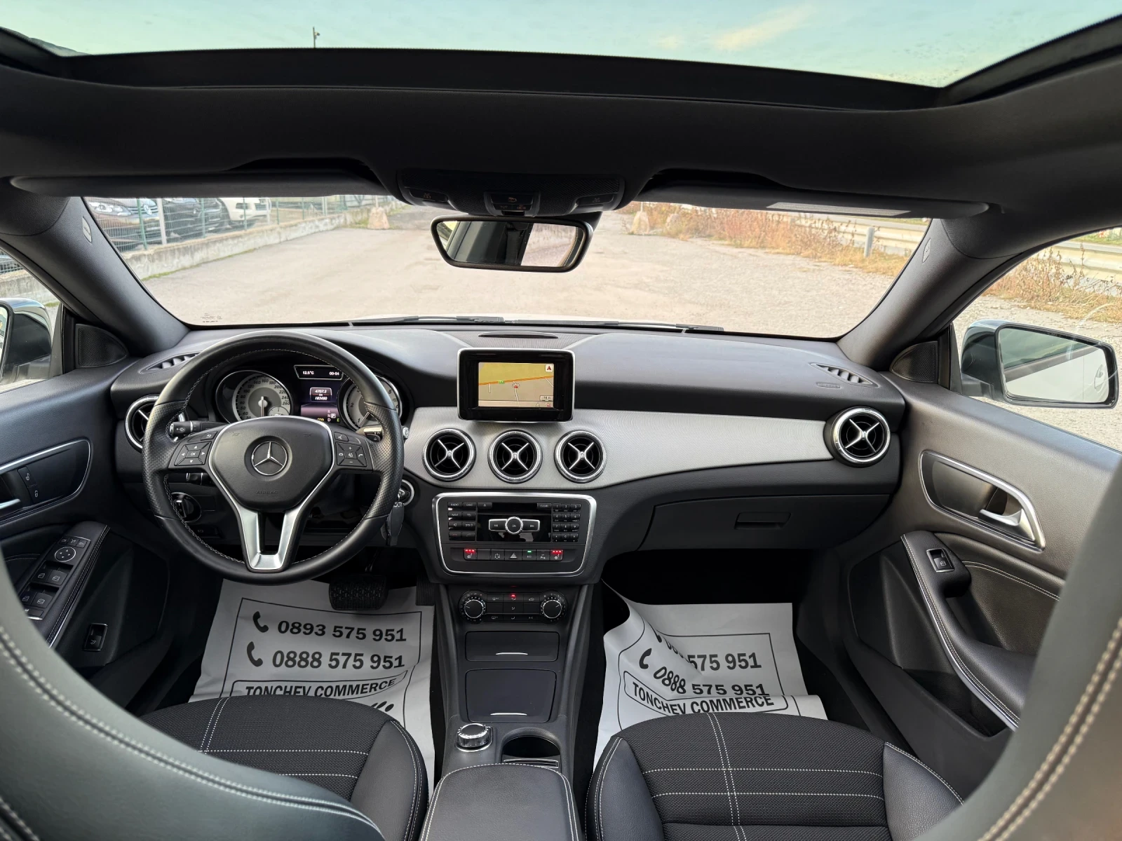 Mercedes-Benz CLA 220 2.2-cdi-183.000km-NEW-PANORAMA-LED-PODGREV-FULL | Mobile.bg   13