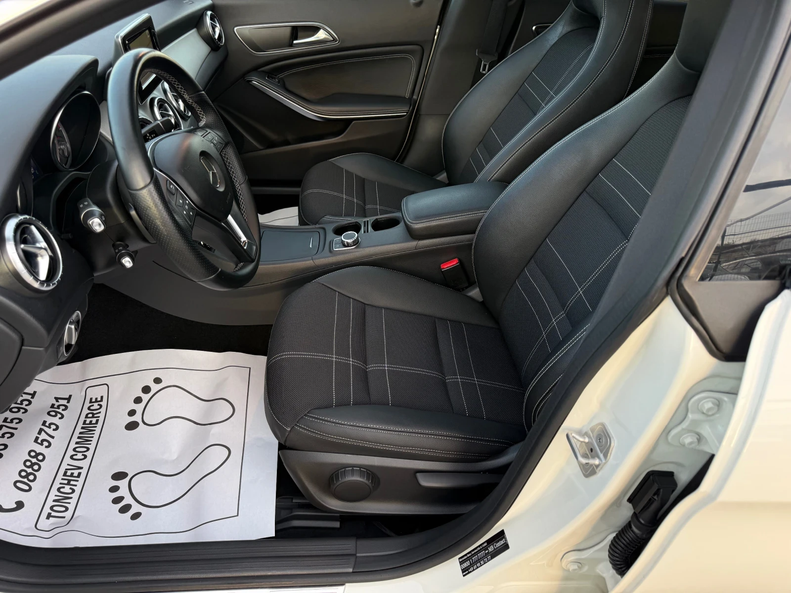 Mercedes-Benz CLA 220 2.2-cdi-183.000km-NEW-PANORAMA-LED-PODGREV-FULL | Mobile.bg   11