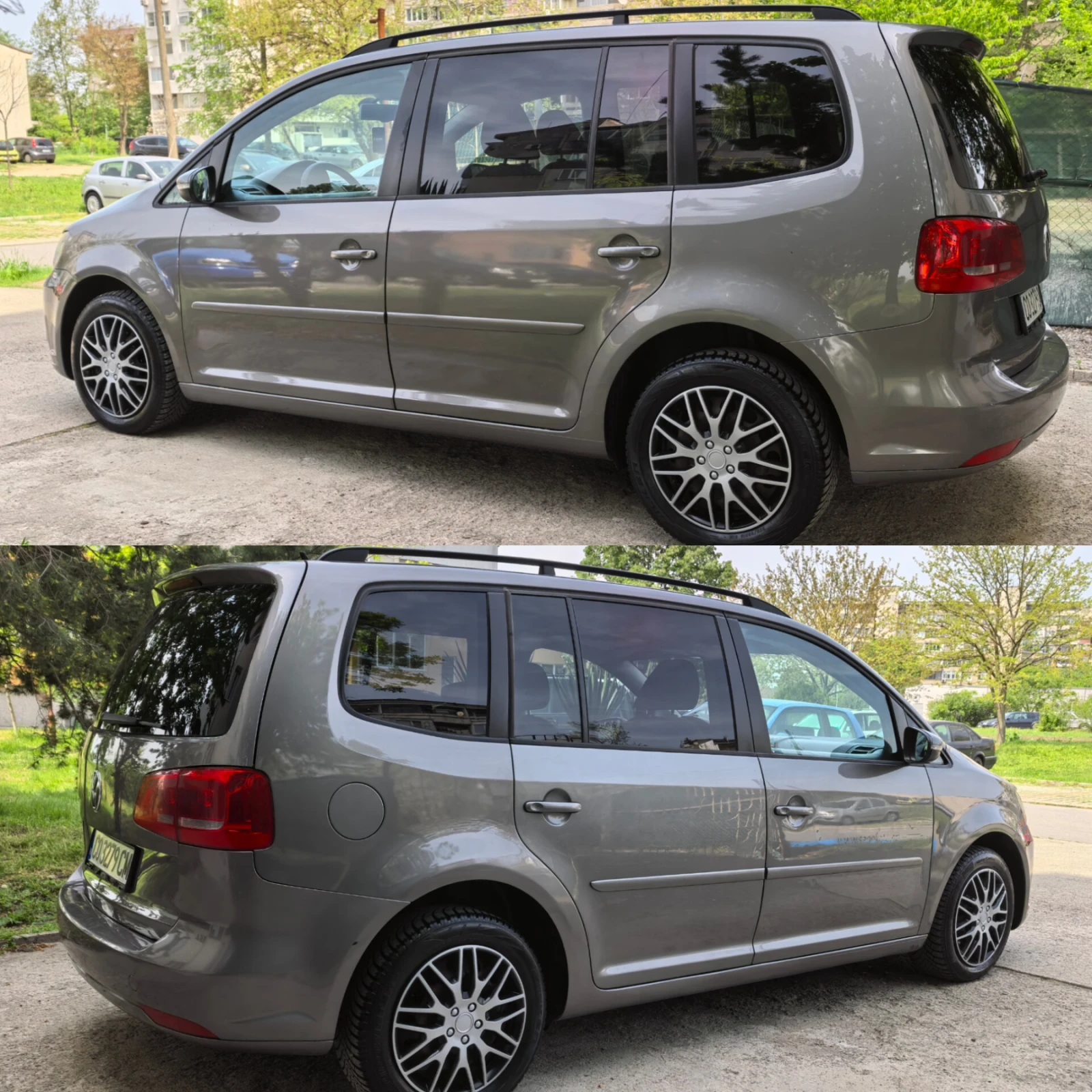 VW Touran 1.6 TDI * 6+ 1 места, снимка 6 - Автомобили и джипове - 54467235