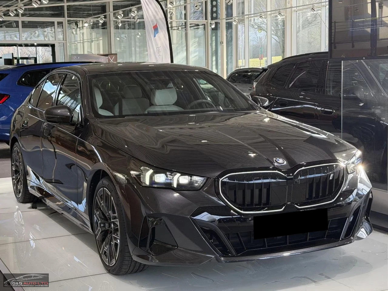 BMW i5 НОВ!xDRIVE40/394HP/MSPORT/B&W/360/HUD/930z