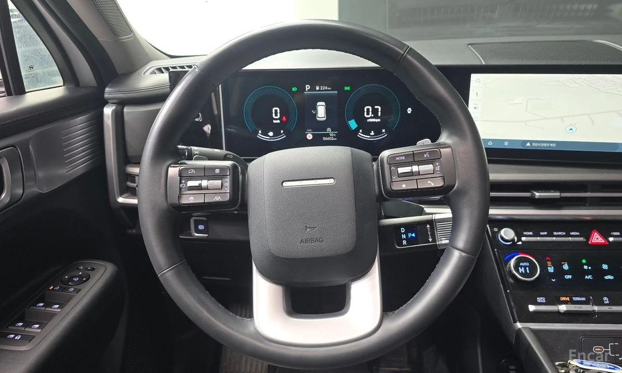 Hyundai Santa fe 2.5T Exclusive 4x4* DISTRONIC* 360 CAM* ОБДУХВАНЕ*, снимка 9 - Автомобили и джипове - 55431652