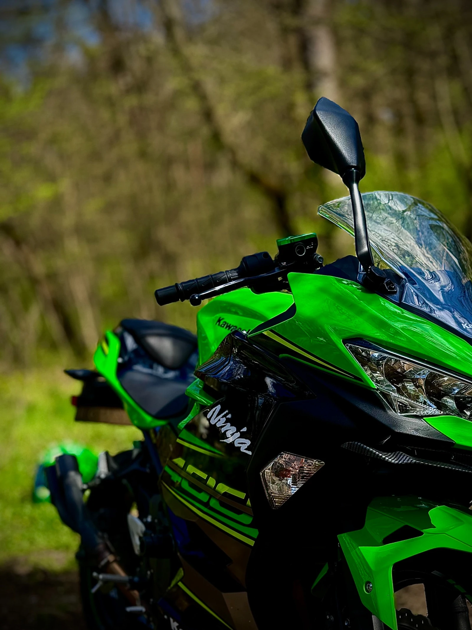 Kawasaki Ninja KAWASAKI NINJA 400 // A2 // ABS // ОБСЛУЖЕН // ТОП, снимка 2 - Мотоциклети и мототехника - 54833587