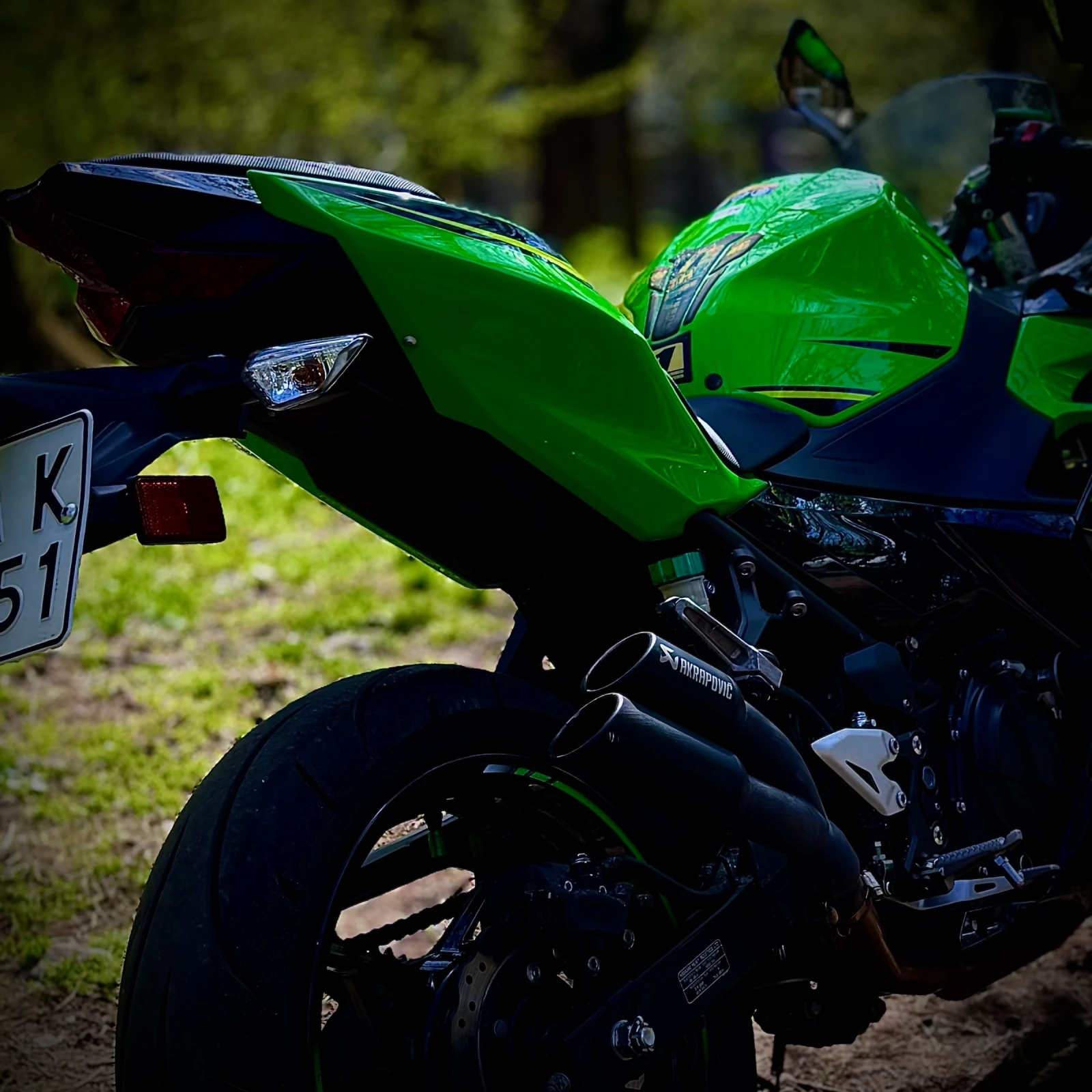 Kawasaki Ninja KAWASAKI NINJA 400 // A2 // ABS // ОБСЛУЖЕН // ТОП, снимка 7 - Мотоциклети и мототехника - 54833587