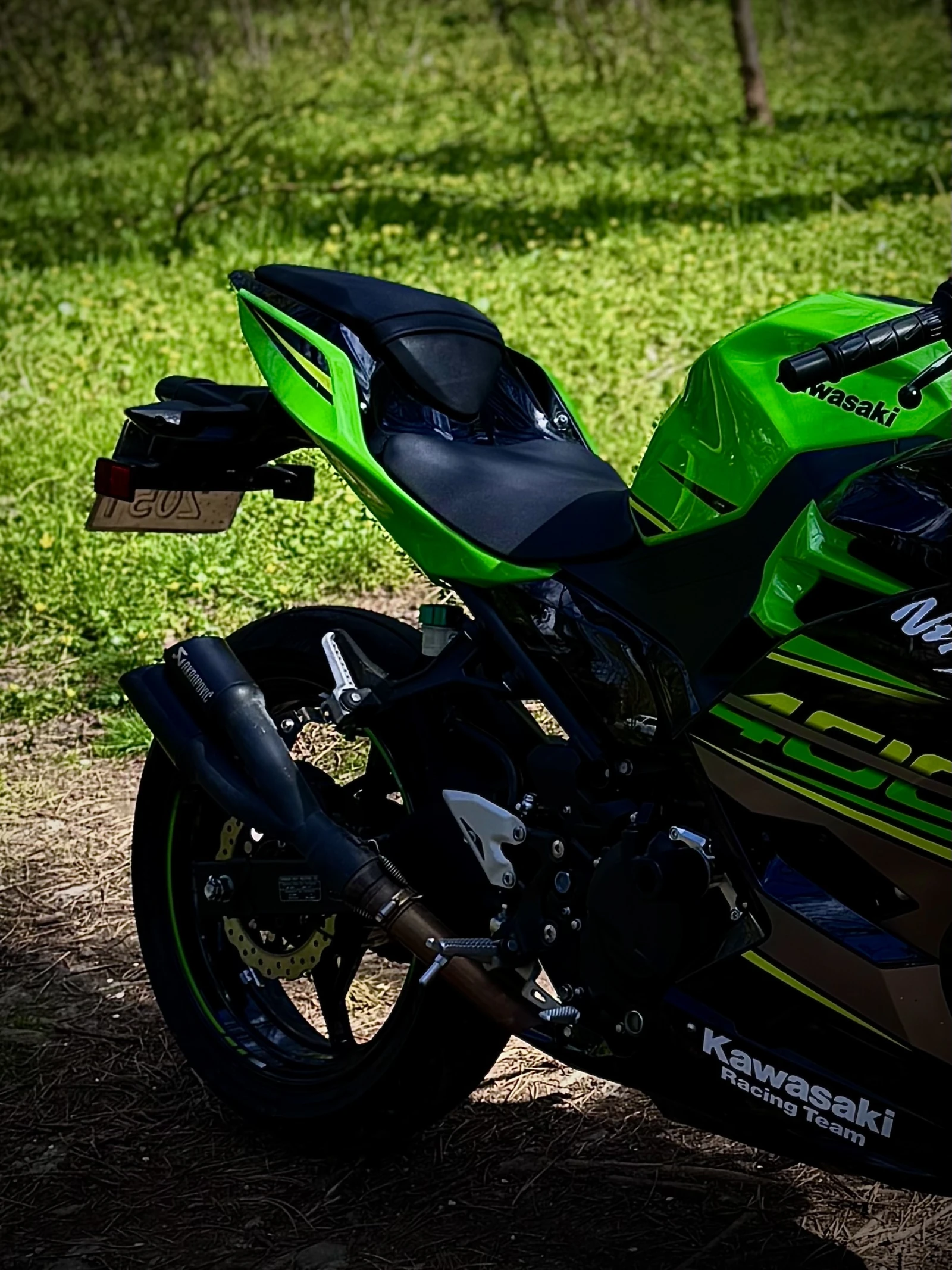 Kawasaki Ninja KAWASAKI NINJA 400 // A2 // ABS // ОБСЛУЖЕН // ТОП, снимка 3 - Мотоциклети и мототехника - 54833587
