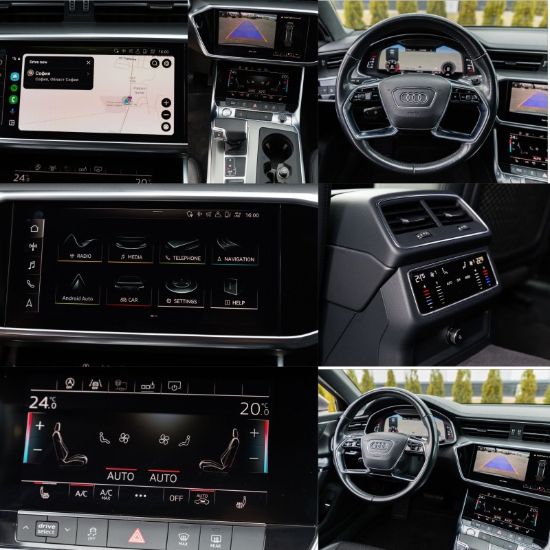 Audi A6 204кс. VirtualCockpit, Apple CarPlay, Камера , снимка 13 - Автомобили и джипове - 46071980