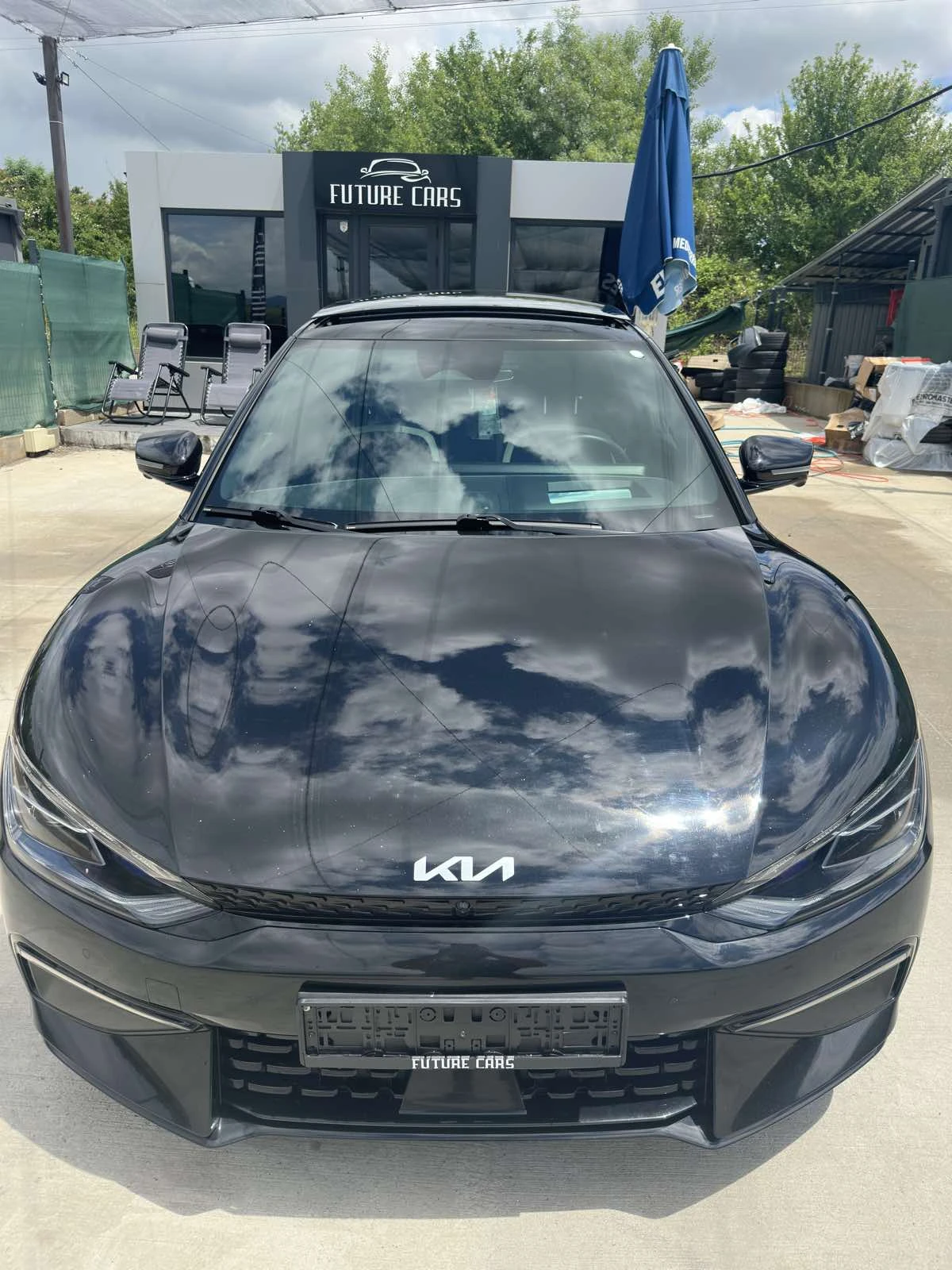 Kia EV6 GT LINE 77.4KWh RWD/HEADUP/360CAM/PANO/SOH100%, снимка 5 - Автомобили и джипове - 53121600