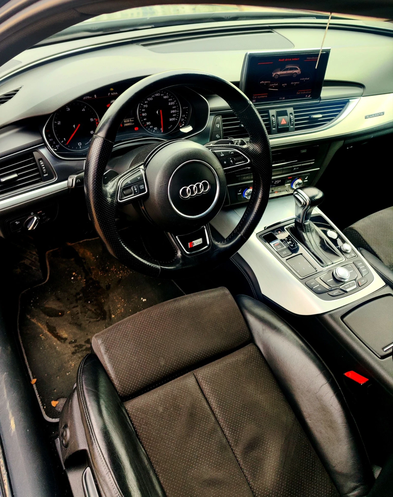 Audi A6 C7 sline 245+ , снимка 11 - Автомобили и джипове - 53866110