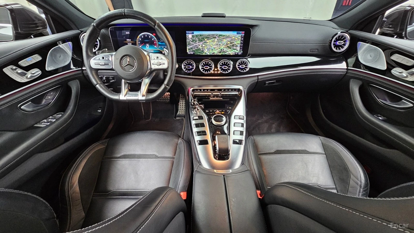 Mercedes-Benz AMG GT 43* 4MATIC* ДИСТРОНИК* 360* КАМЕРА* ОБДУХВАНЕ* , снимка 5 - Автомобили и джипове - 55528533
