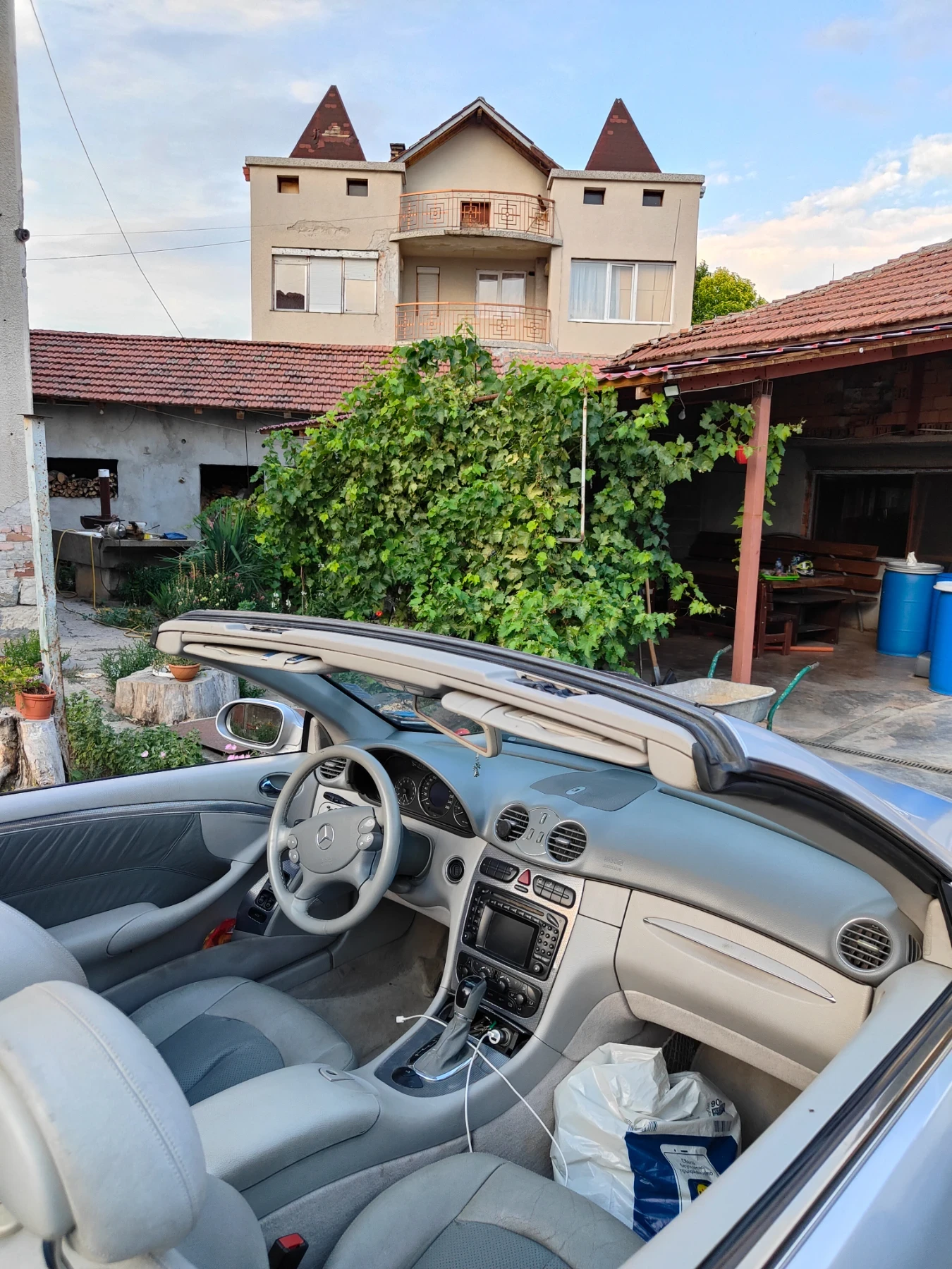 Mercedes-Benz CLK 3.2 LPG cabrio, снимка 11 - Автомобили и джипове - 55661520