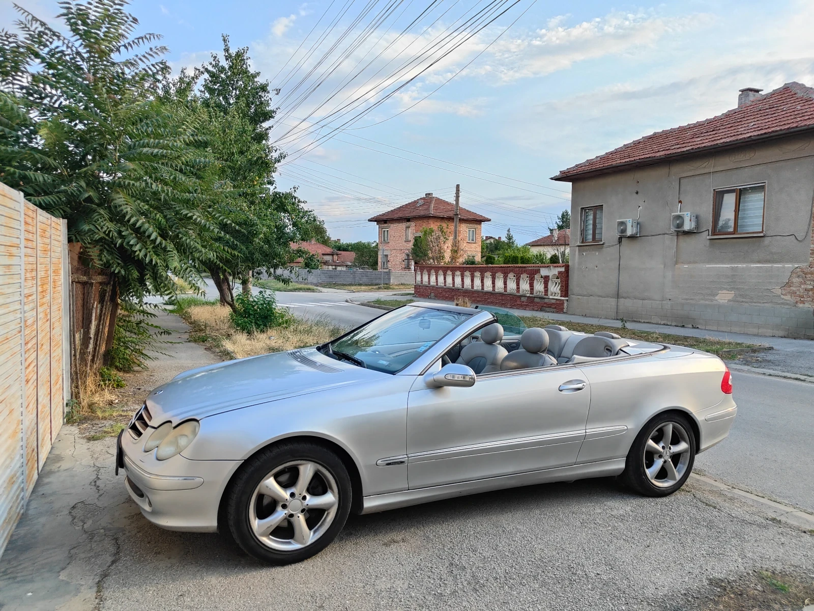 Mercedes-Benz CLK 3.2 LPG cabrio, снимка 14 - Автомобили и джипове - 55661520