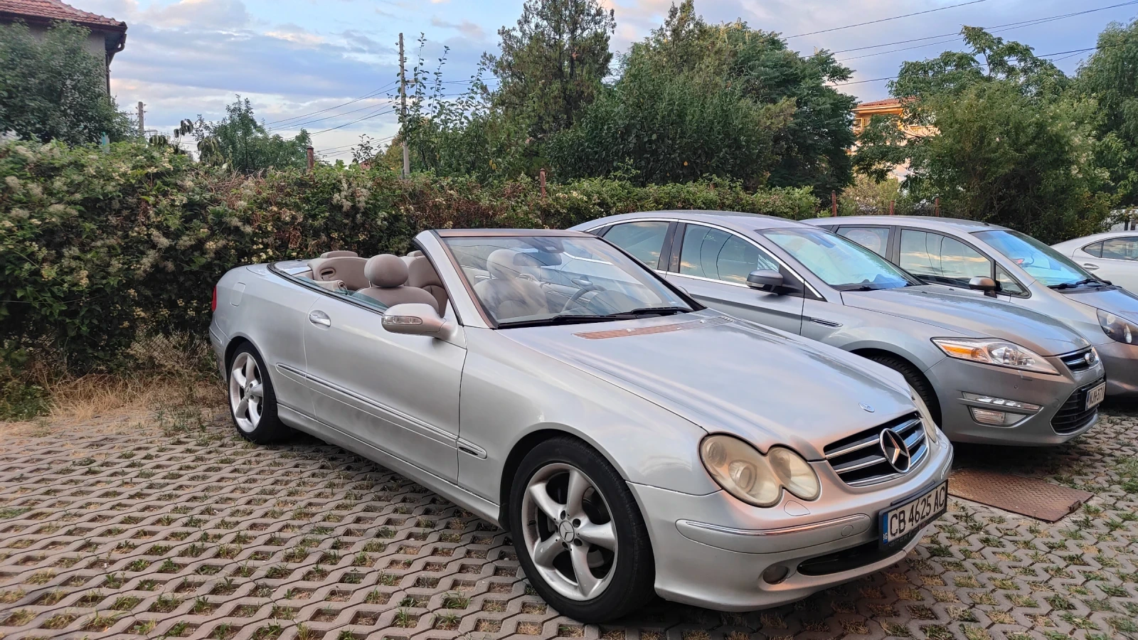 Mercedes-Benz CLK 3.2 LPG cabrio, снимка 10 - Автомобили и джипове - 55661520