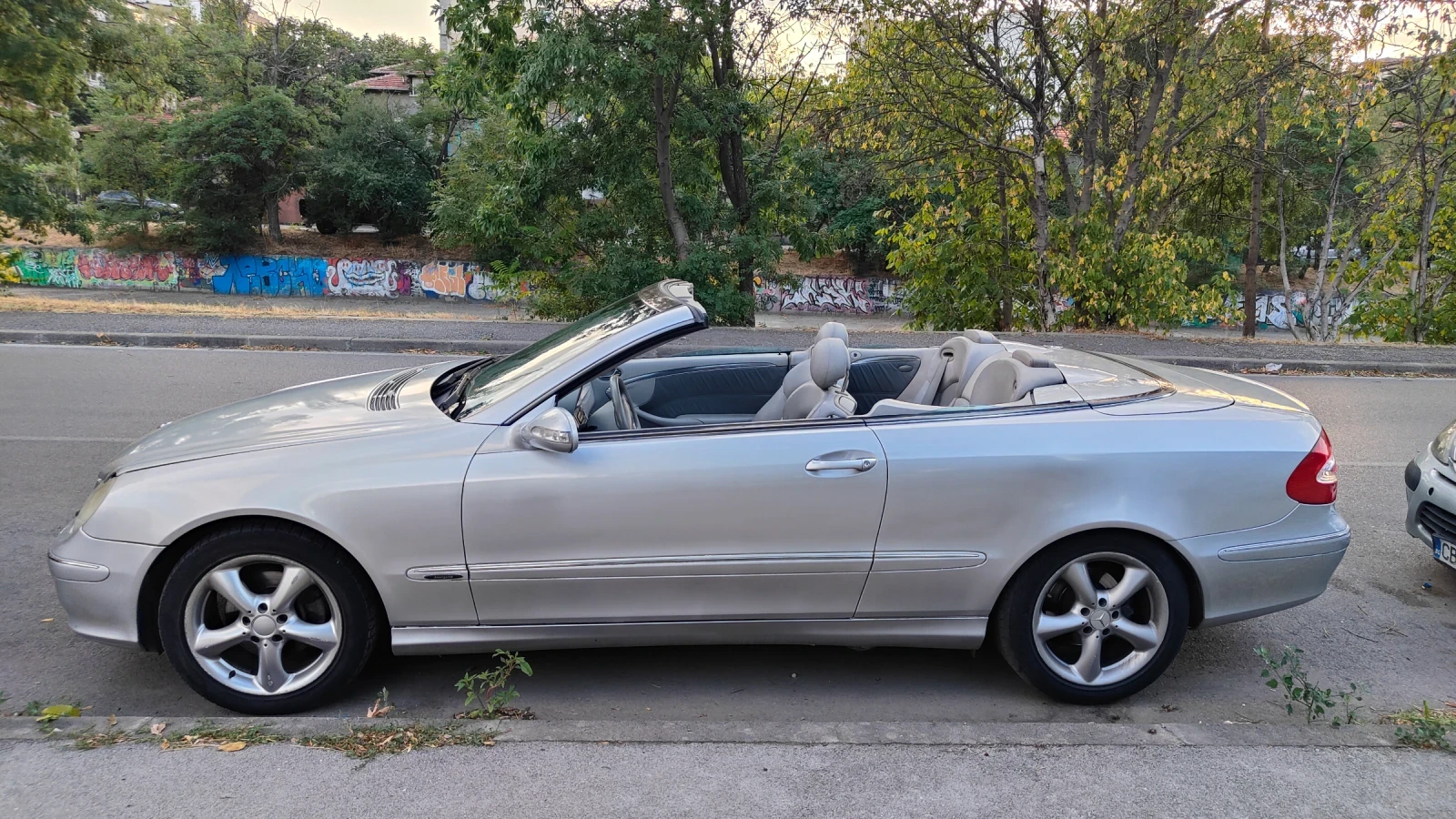 Mercedes-Benz CLK 3.2 LPG cabrio, снимка 2 - Автомобили и джипове - 55661520