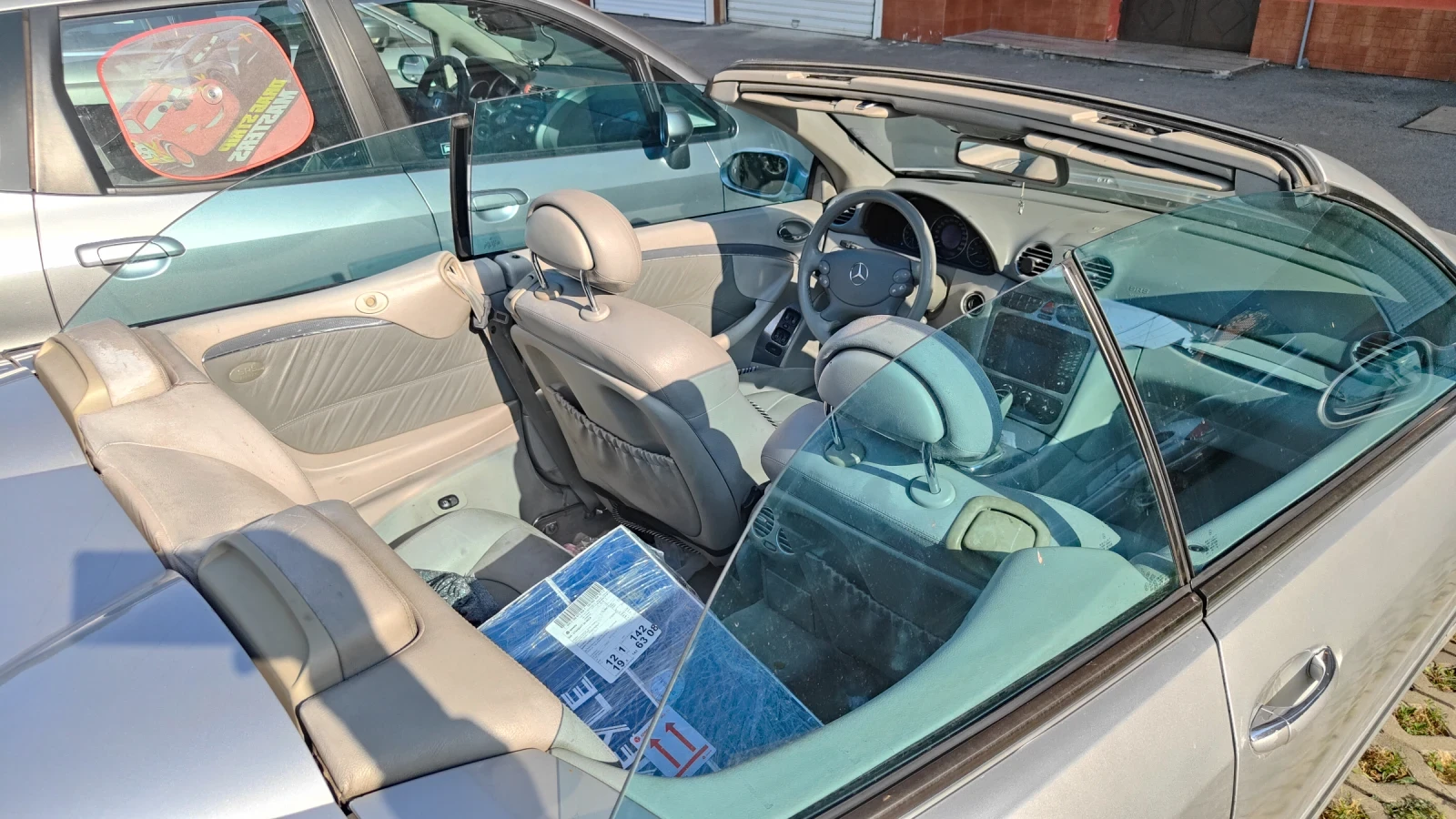 Mercedes-Benz CLK 3.2 LPG cabrio, снимка 7 - Автомобили и джипове - 55661520